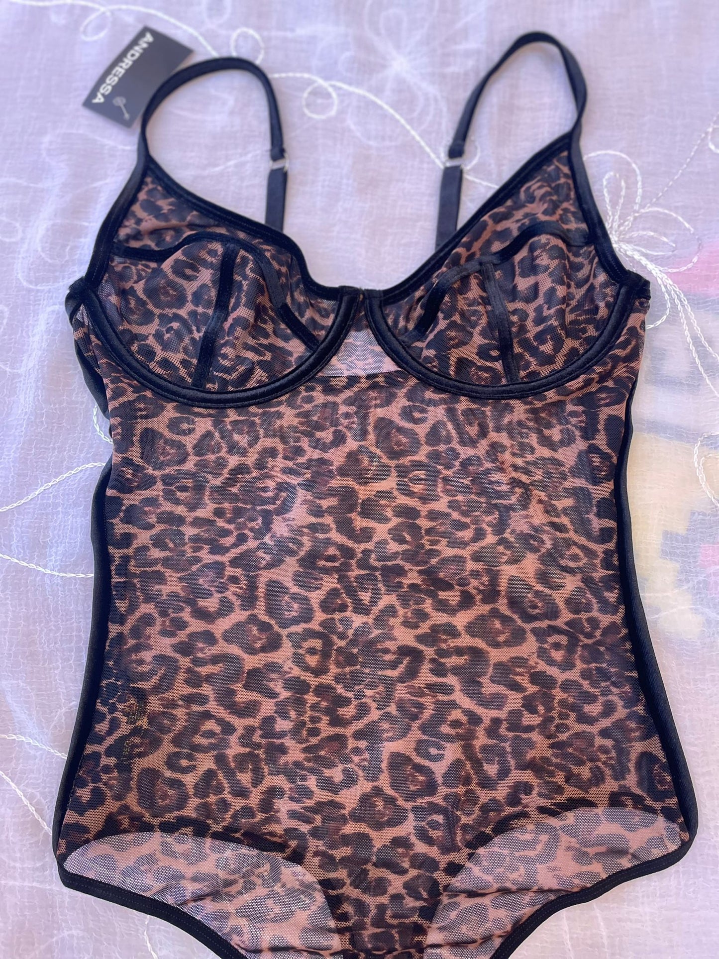 Body Andressa tul print