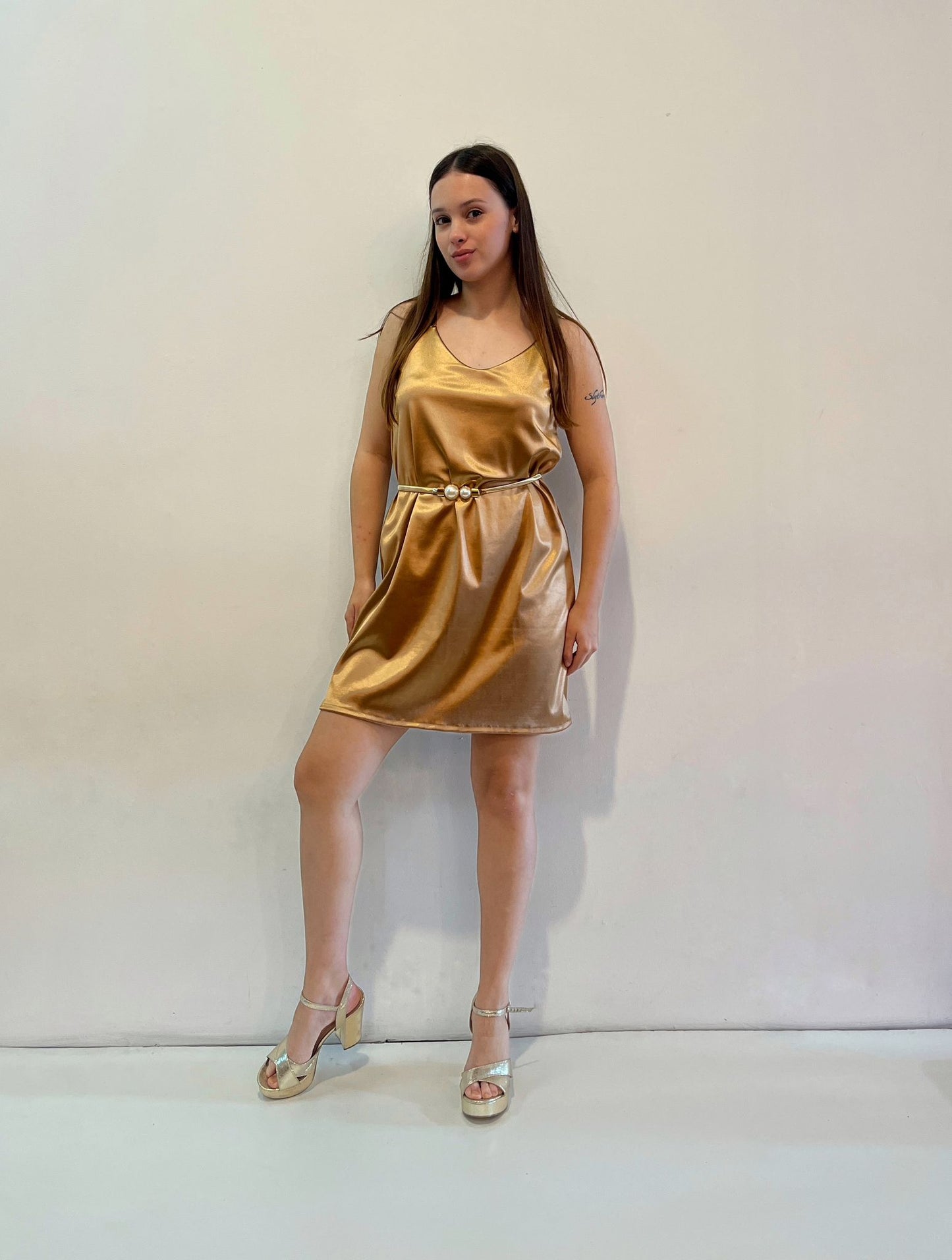 Vestido Tiritas corto