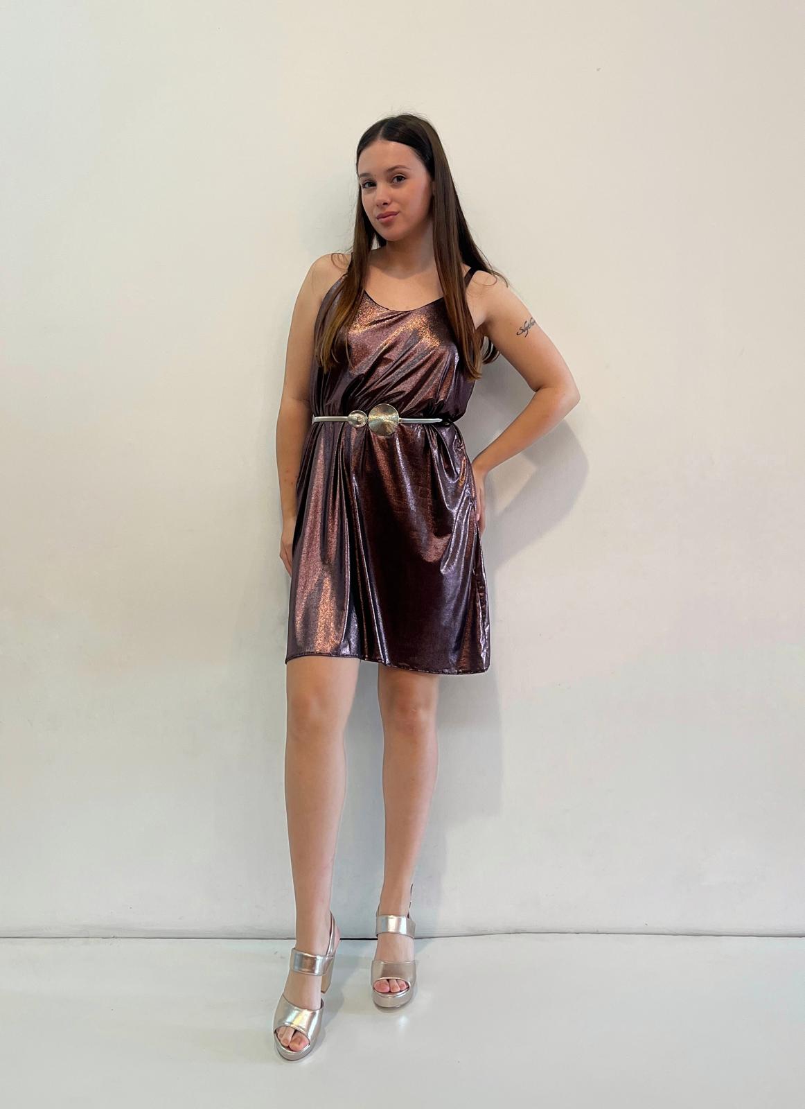 Vestido Tiritas corto