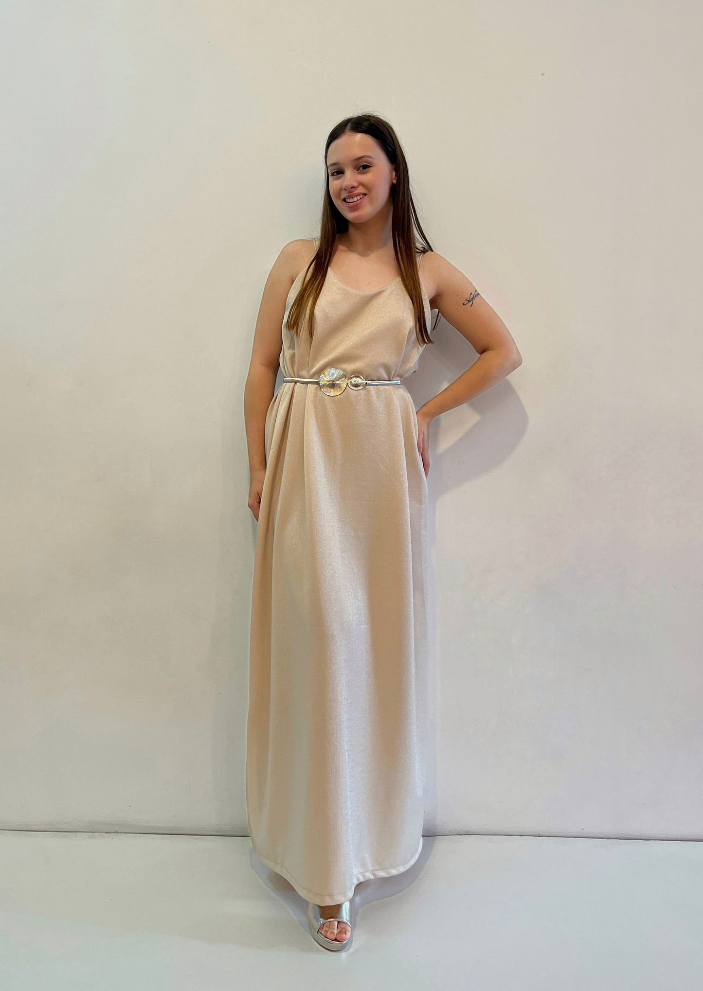 Vestido largo Tiritas
