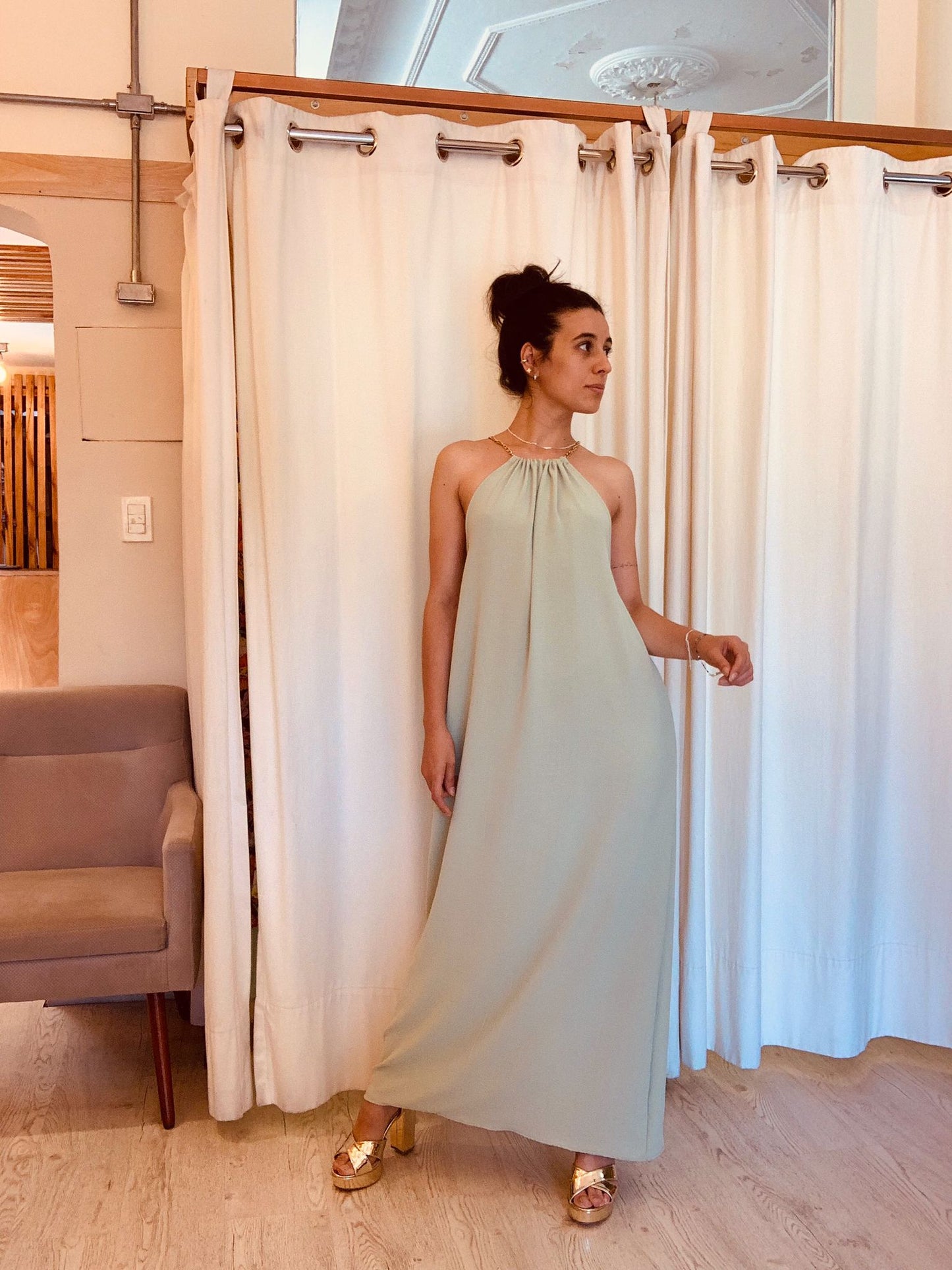 Vestido Cosmo largo