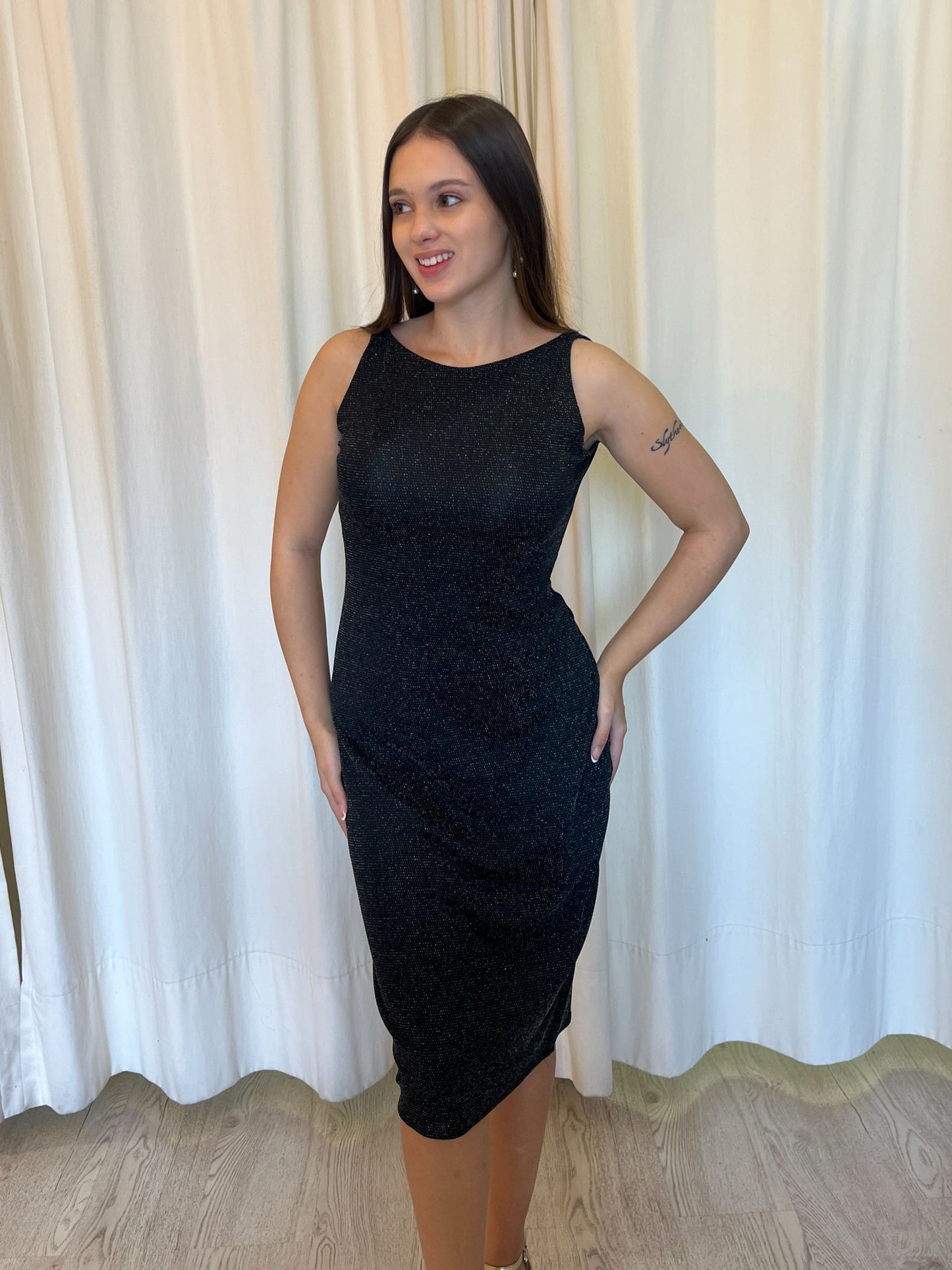 Vestido espalda V