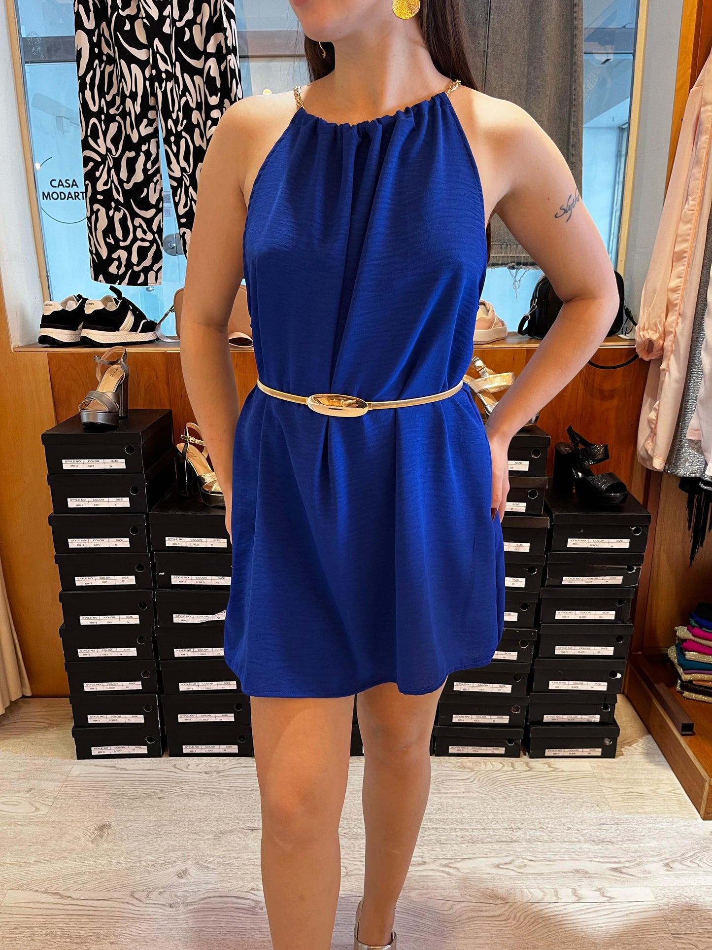 Vestido Cosmo corto