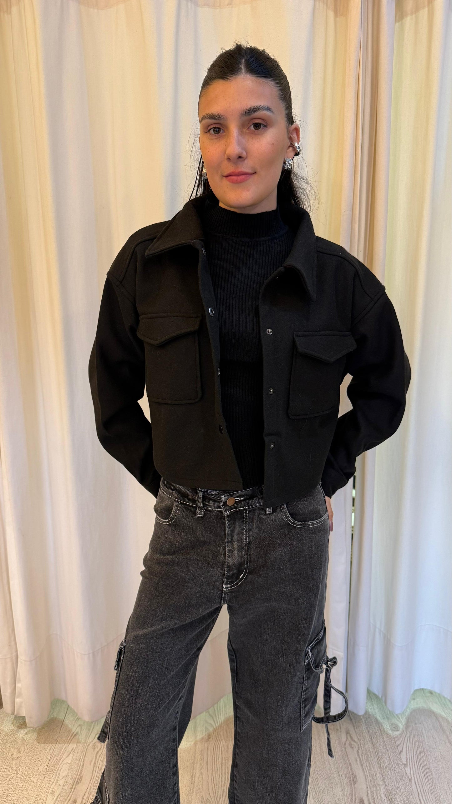 Chaqueta Paño corta
