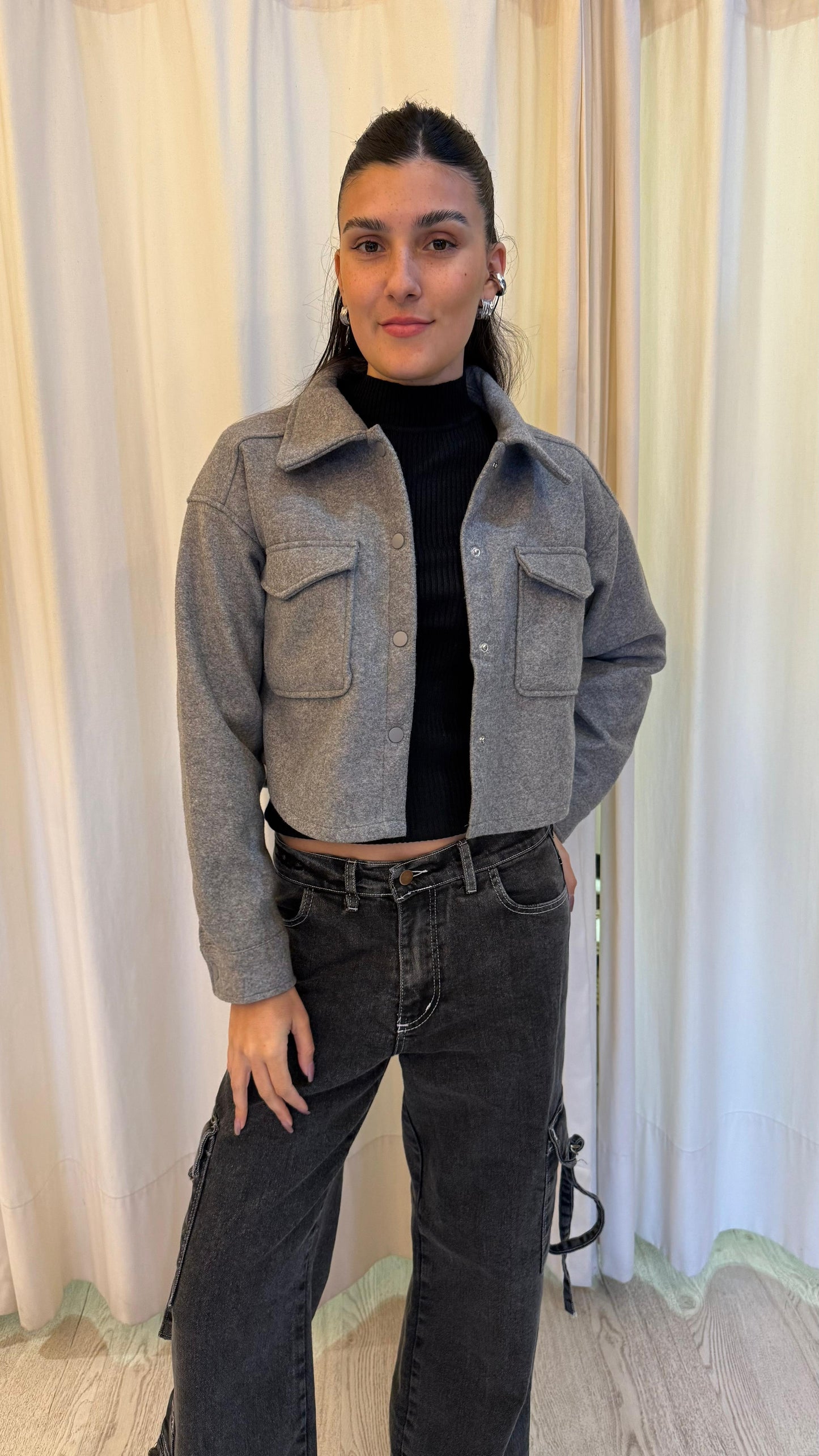 Chaqueta Paño corta