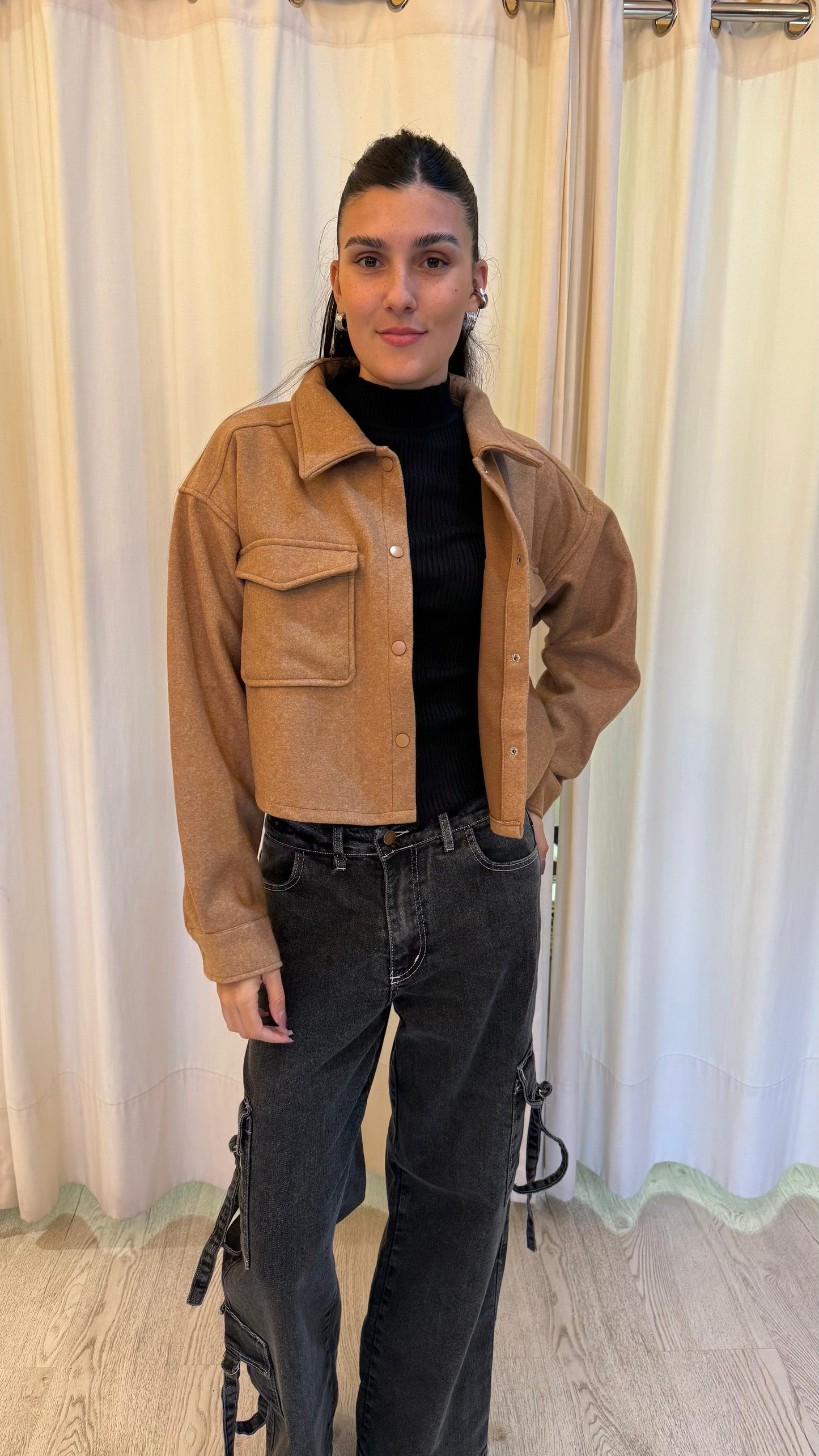 Chaqueta Paño corta