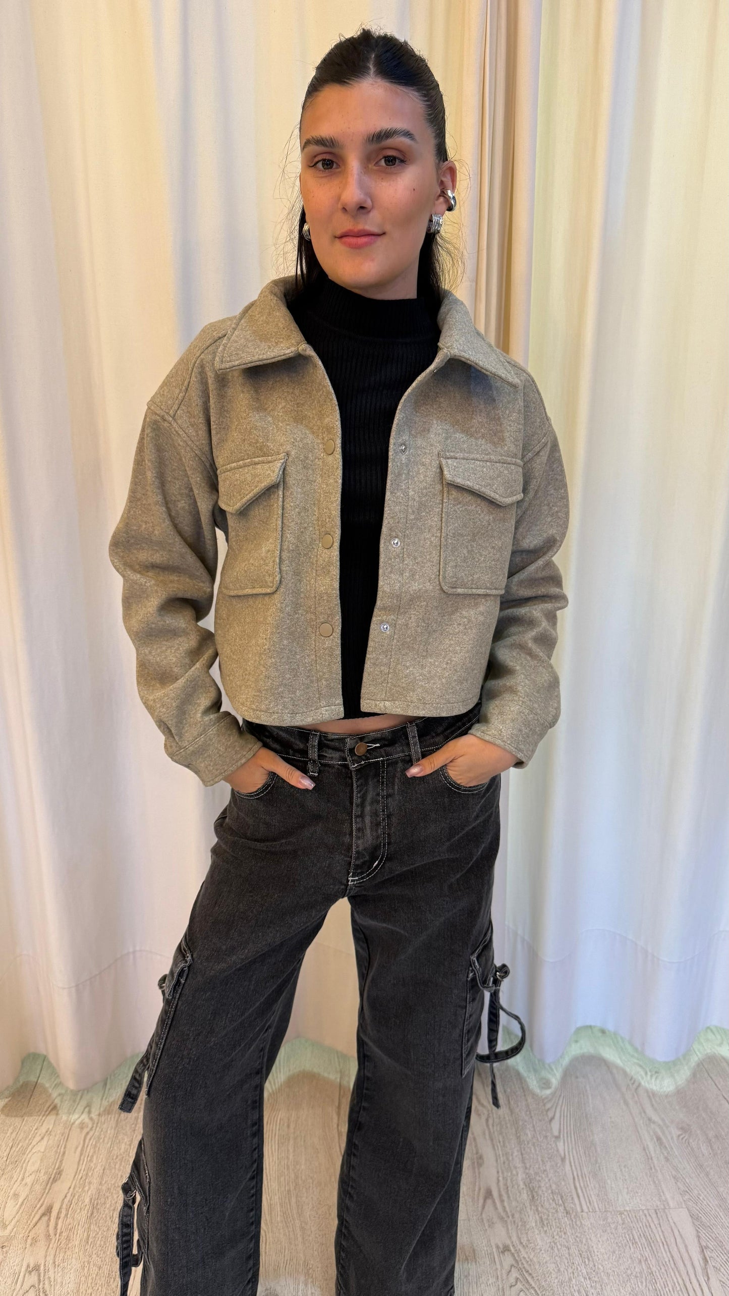 Chaqueta Paño corta