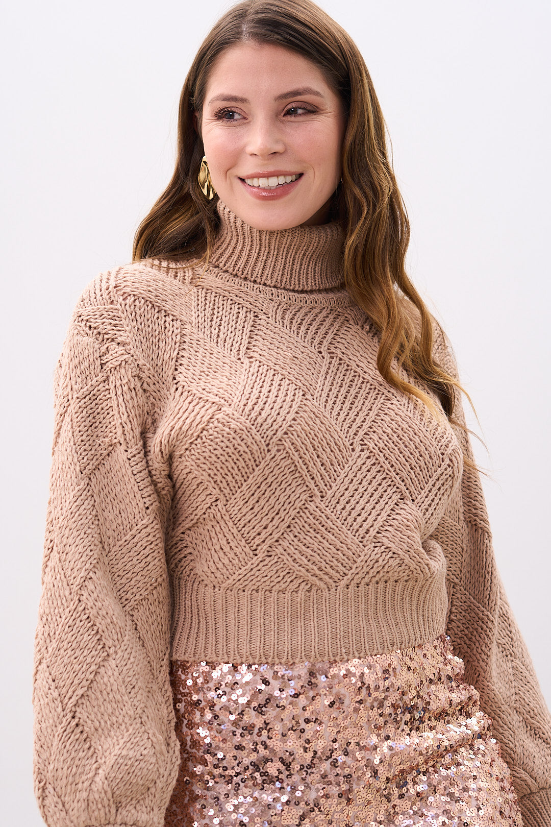 Sweater Polera rombo