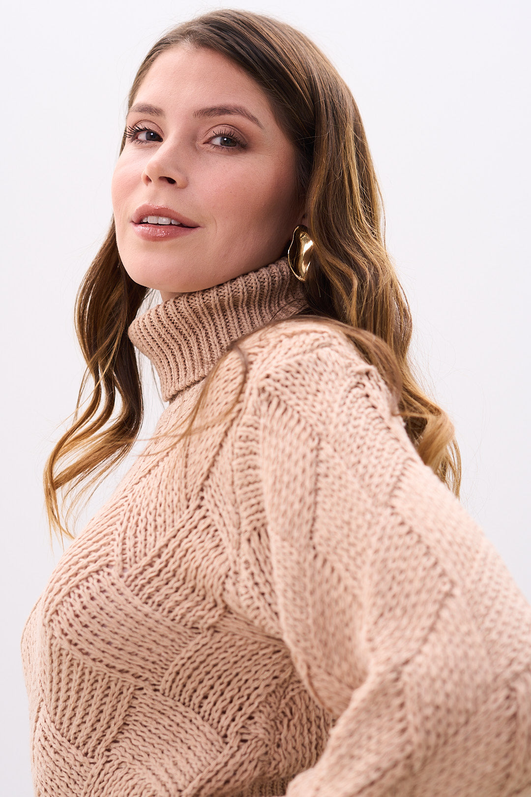 Sweater Polera rombo