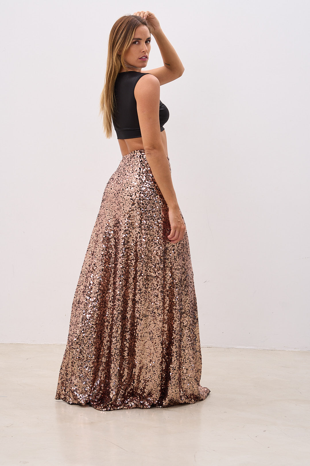 Falda lentejuelas