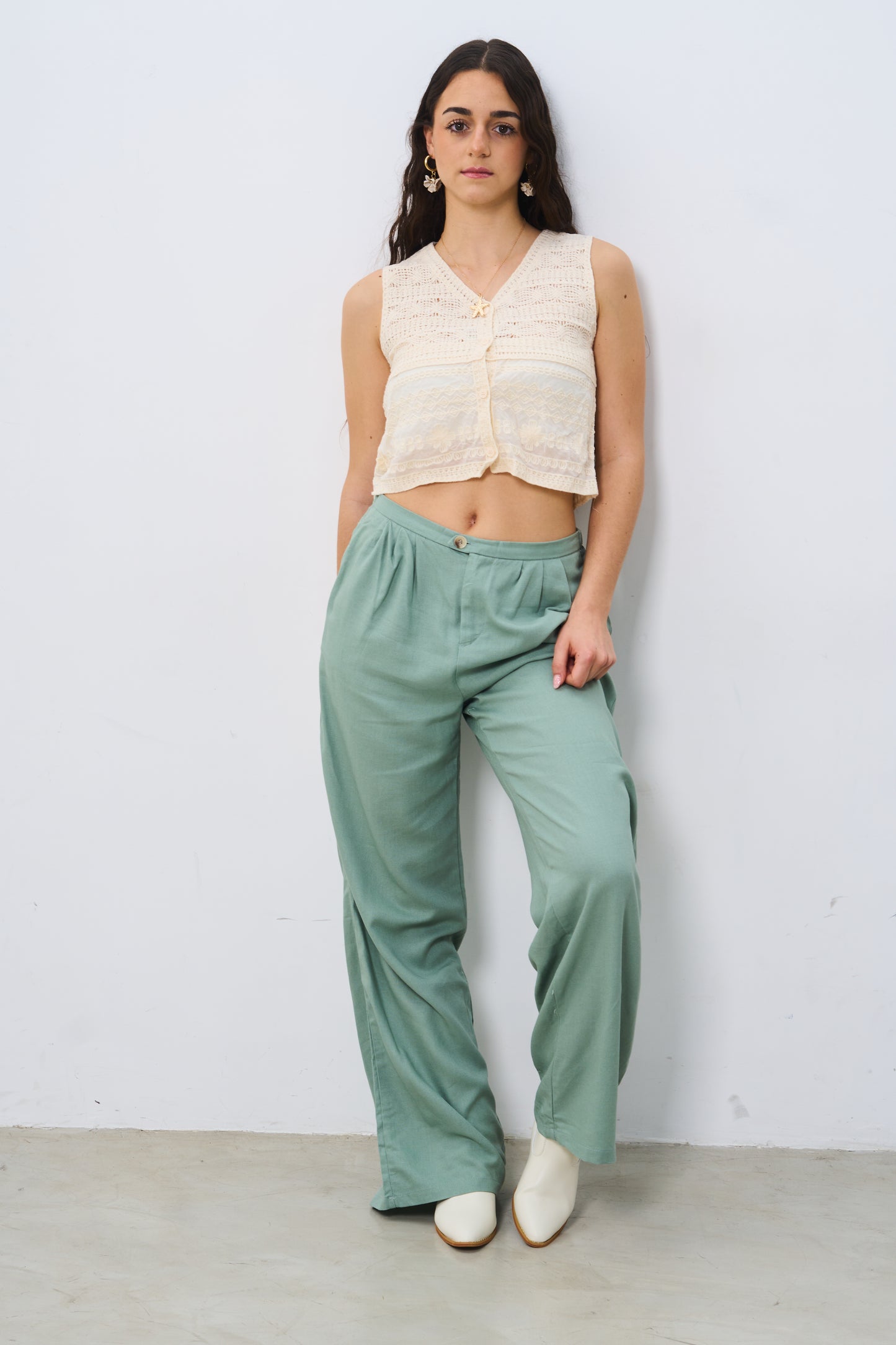 Pantalón lino Sastrero