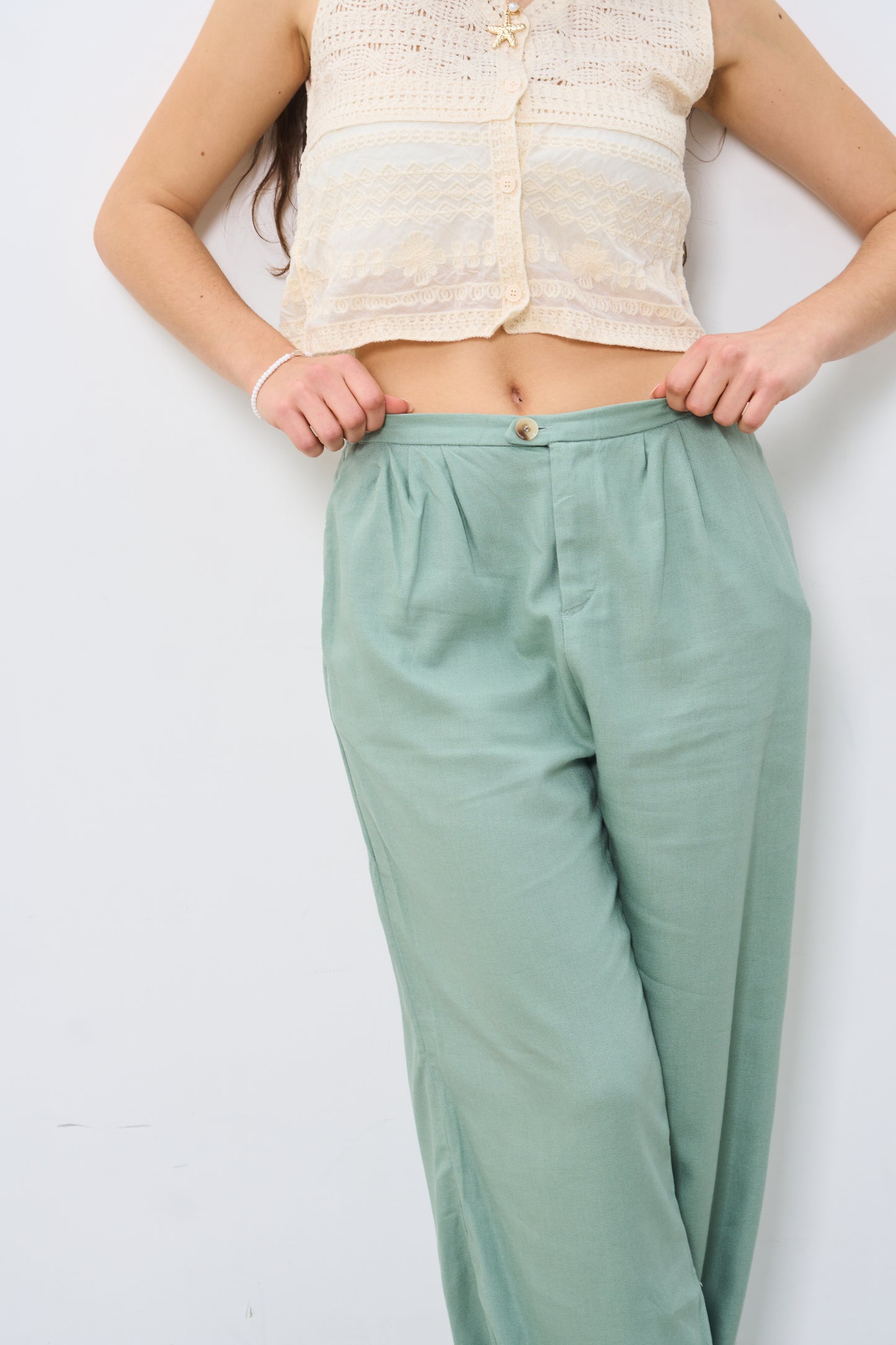 Pantalón lino Sastrero