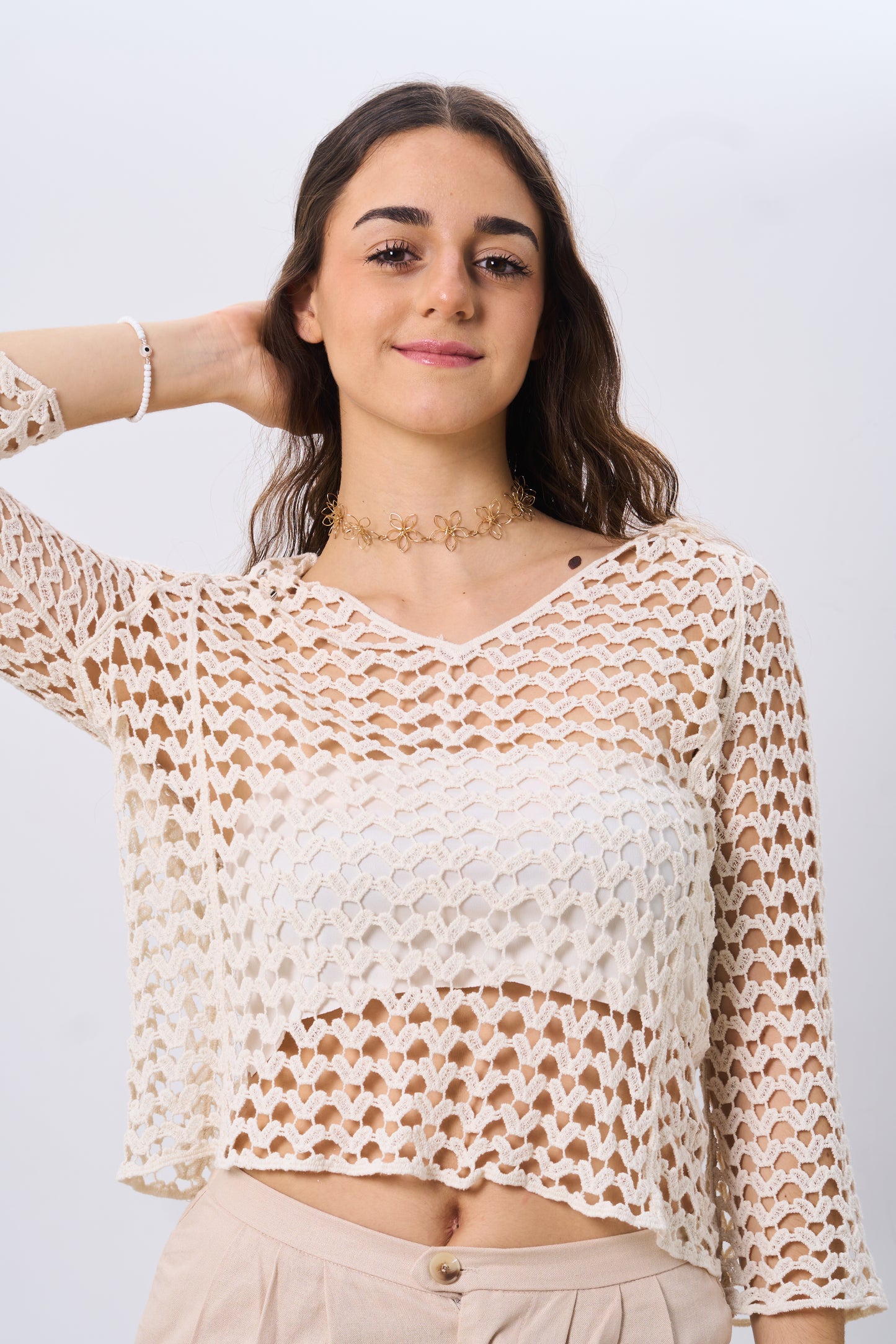 Blusa Crochet