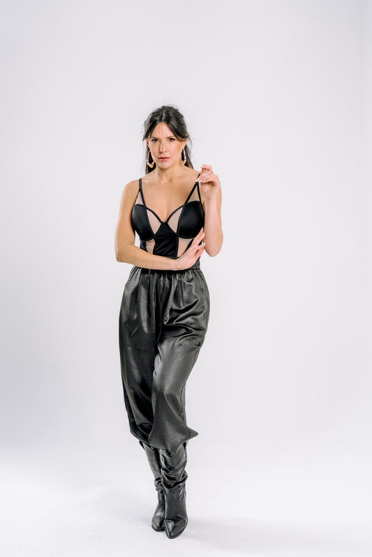 Pantalón cintura elastizada