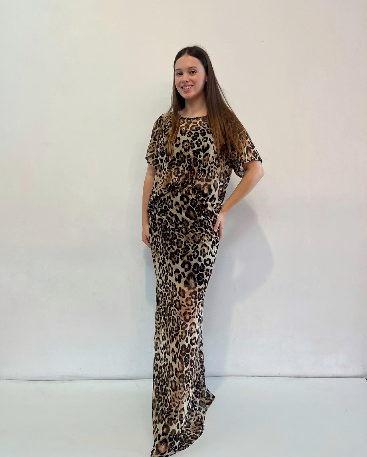 Maxi falda Print