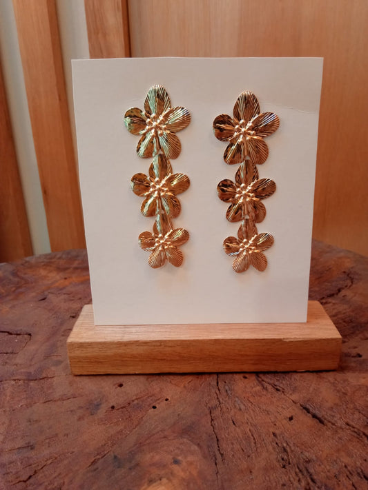 Caravana Floral dorada