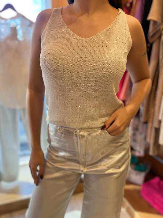 Musculosa brillos