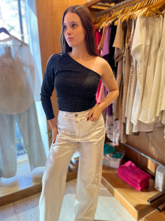 Blusa una manga