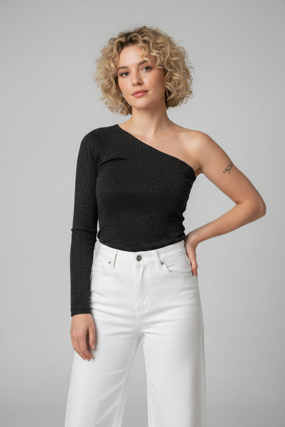 Blusa una manga