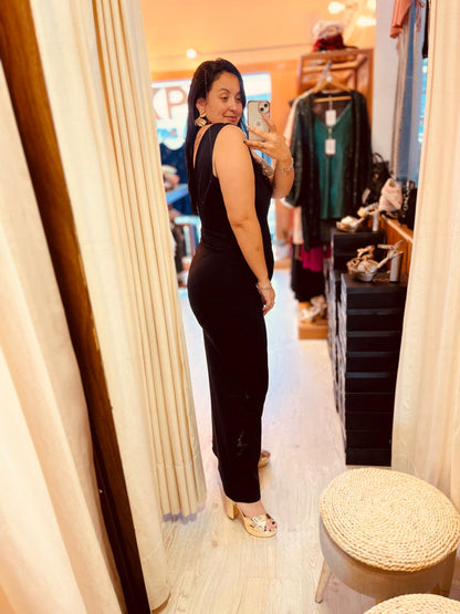 Vestido largo al cuerpo
