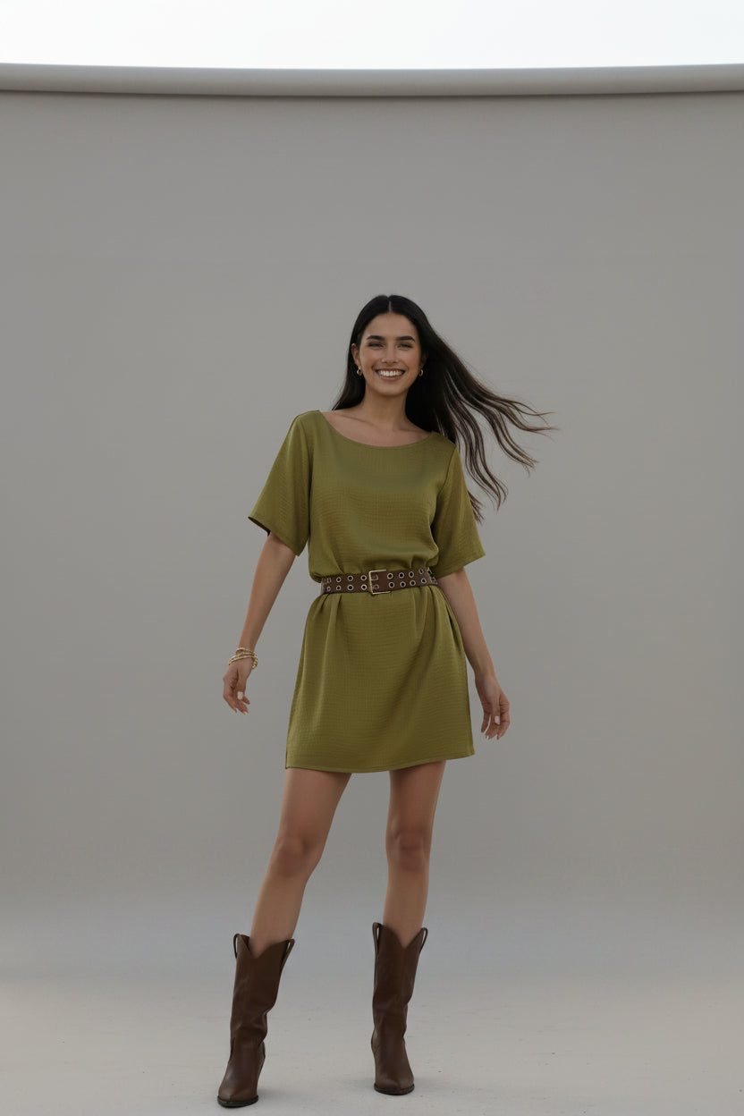 Vestido Cienaga Pistacho