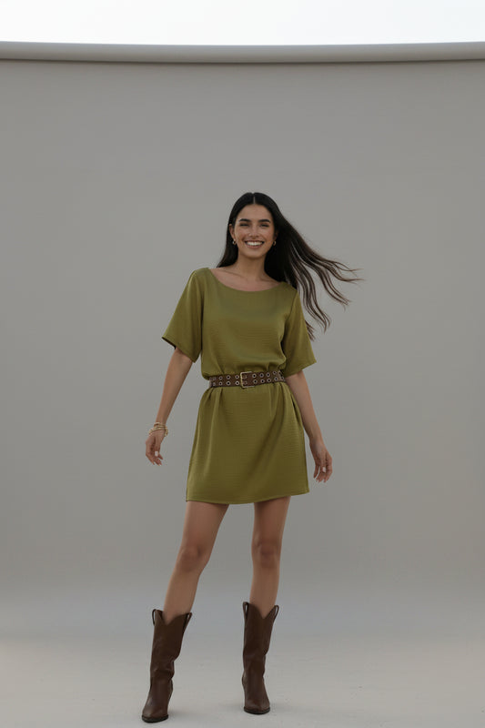 Vestido Cienaga Pistacho