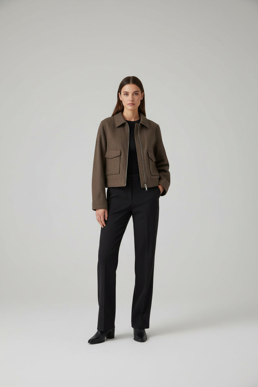 Chaqueta corta de Paño