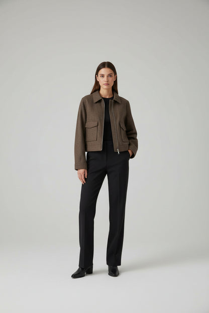 Chaqueta corta de Paño