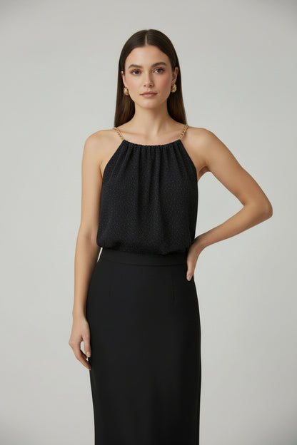 Musculosa COSMO brillos