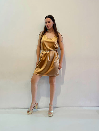 Vestido Tiritas corto