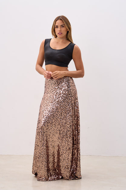Falda lentejuelas