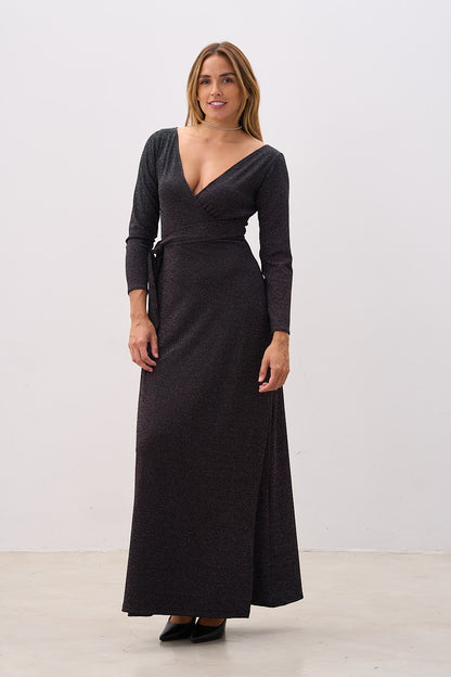 Vestido Cruzado mangas
