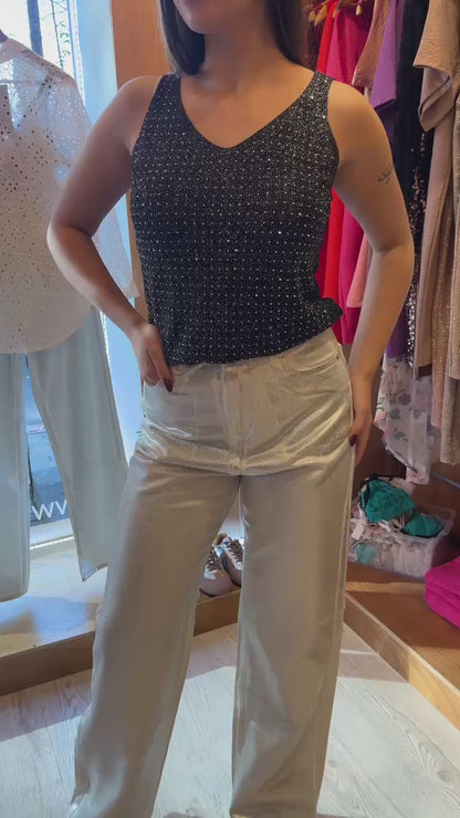 Musculosa brillos